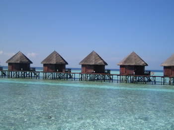 Maldives, North Male Atoll, Thulhagiri Island Resort